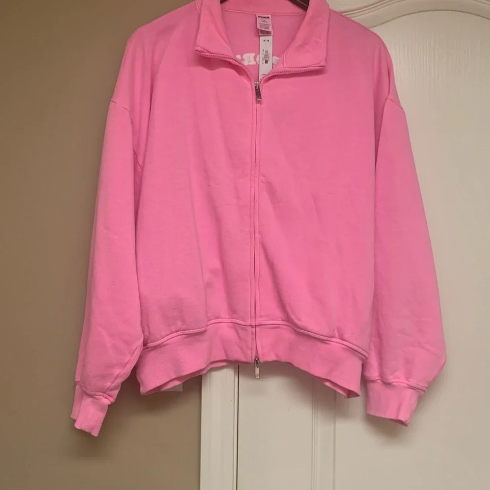 VS Pink Logo Sweatshirt Oversized Lola Pink - Picture 5 of 9